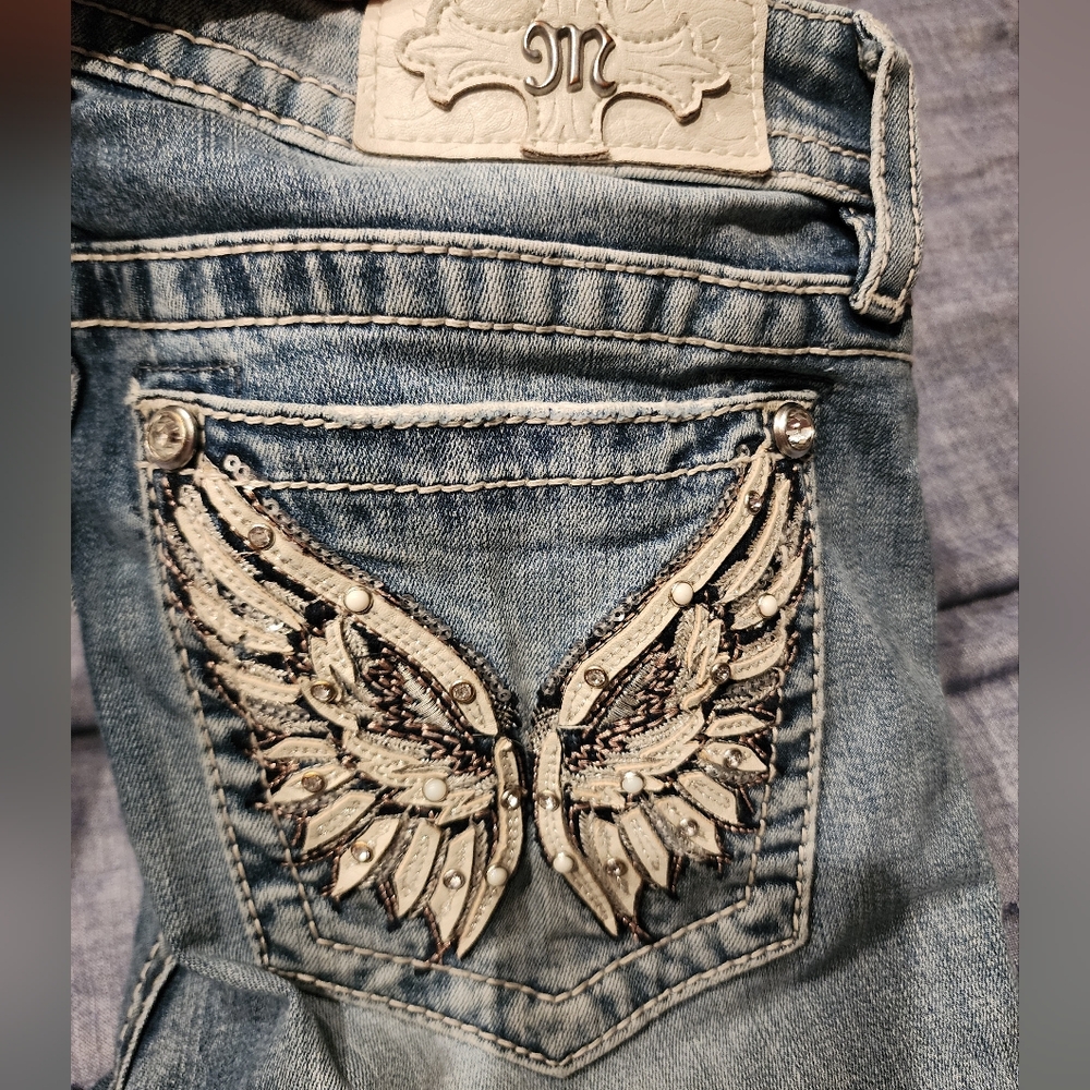 Miss Me Skinny Jeans Sz 28